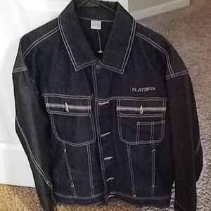Vintage Platinum Blue Jacket Size (M)